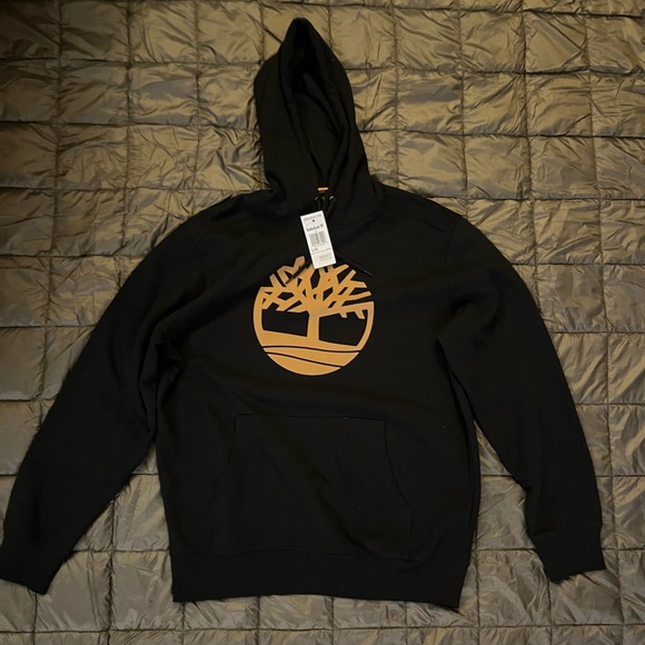 Timberland Sweat suit - sweatshirt and pants Men’s Large Black, Wheat,NWOT - Picture 4 of 4